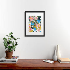 83 Oranges Aksa Framed Art Print