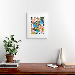 83 Oranges Aksa Framed Art Print