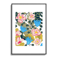 83 Oranges Aksa Metal Framed Art Print