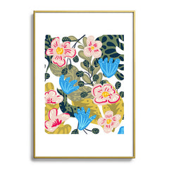 83 Oranges Aksa Metal Framed Art Print