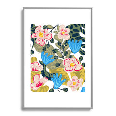 83 Oranges Aksa Metal Framed Art Print