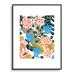 83 Oranges Aksa Metal Framed Art Print