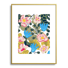 83 Oranges Aksa Metal Framed Art Print