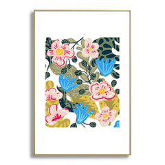 83 Oranges Aksa Metal Framed Art Print