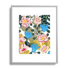 83 Oranges Aksa Metal Framed Art Print