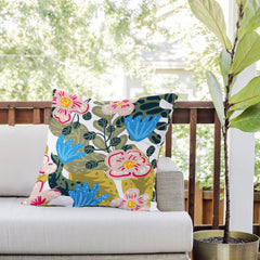 83 Oranges Aksa Outdoor Throw Pillow