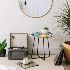 83 Oranges Aksa Round Side Table