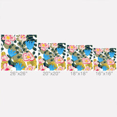 83 Oranges Aksa Throw Pillow