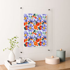 83 Oranges Alia Floating Acrylic Print