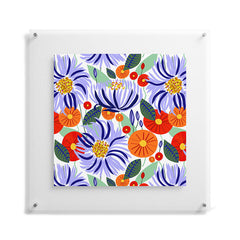 83 Oranges Alia Floating Acrylic Print
