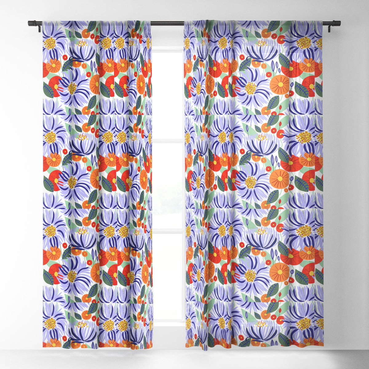 83 Oranges Alia Sheer Window Curtain