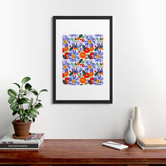83 Oranges Alia Framed Art Print