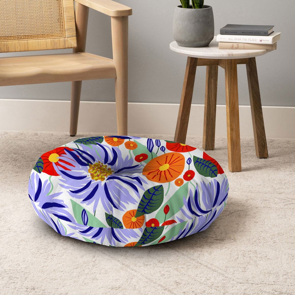 83 Oranges Alia Floor Pillow Round