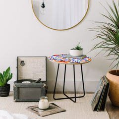 83 Oranges Alia Round Side Table