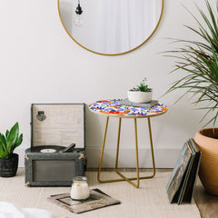 83 Oranges Alia Round Side Table