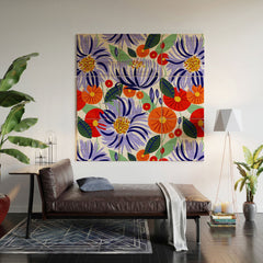 83 Oranges Alia Wood Wall Mural