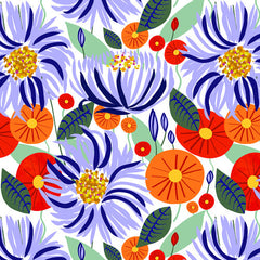 83 Oranges Alia Wall Mural