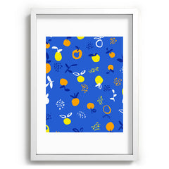 83 Oranges Always Summer In Good Company Recessed Framing Rectangle