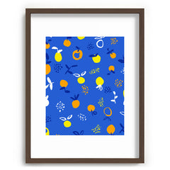 83 Oranges Always Summer In Good Company Recessed Framing Rectangle