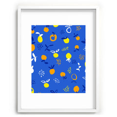 83 Oranges Always Summer In Good Company Recessed Framing Rectangle