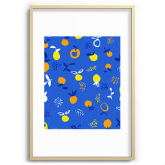 83 Oranges Always Summer In Good Company Recessed Framing Rectangle