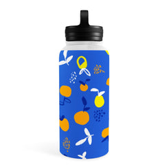 83 Oranges Always Summer In Good Company Water Bottle