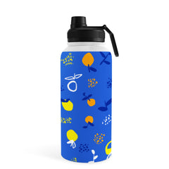 83 Oranges Always Summer In Good Company Water Bottle
