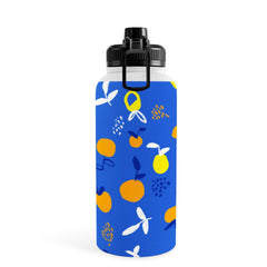 83 Oranges Always Summer In Good Company Water Bottle