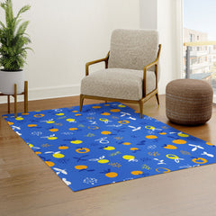 83 Oranges Always Summer In Good Company Area Rug