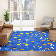 83 Oranges Always Summer In Good Company Area Rug