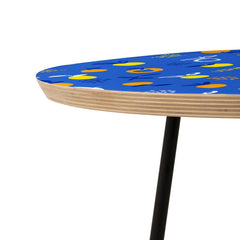 83 Oranges Always Summer In Good Company Round Side Table