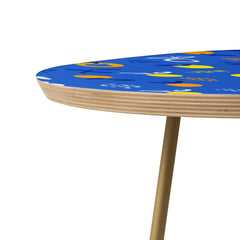 83 Oranges Always Summer In Good Company Round Side Table