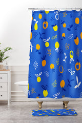 83 Oranges Always Summer In Good Company Memory Foam Bath Mat