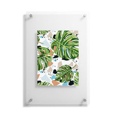 83 Oranges And I Find Missing Pieces Floating Acrylic Print
