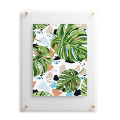 83 Oranges And I Find Missing Pieces Floating Acrylic Print