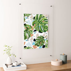 83 Oranges And I Find Missing Pieces Floating Acrylic Print