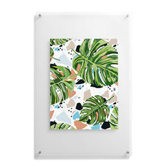 83 Oranges And I Find Missing Pieces Floating Acrylic Print