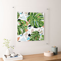 83 Oranges And I Find Missing Pieces Floating Acrylic Print