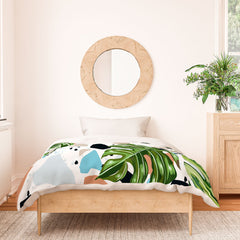 83 Oranges And I Find Missing Pieces Duvet Cover