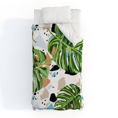 83 Oranges And I Find Missing Pieces Duvet Cover