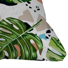83 Oranges And I Find Missing Pieces Outdoor Throw Pillow