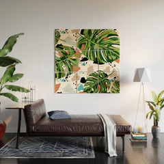 83 Oranges And I Find Missing Pieces Wood Wall Mural