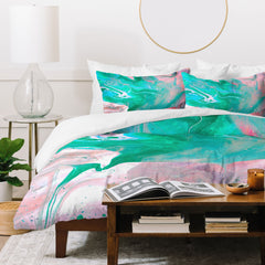 83 Oranges Another Worldly Duvet Cover