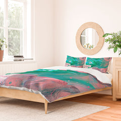 83 Oranges Another Worldly Duvet Cover