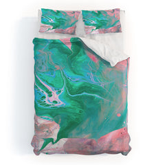 83 Oranges Another Worldly Duvet Cover