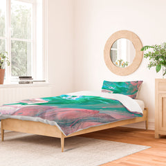 83 Oranges Another Worldly Duvet Cover