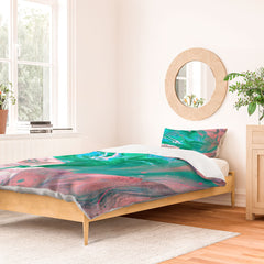 83 Oranges Another Worldly Duvet Cover