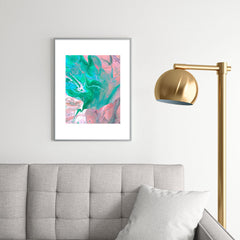 83 Oranges Another Worldly Metal Framed Art Print
