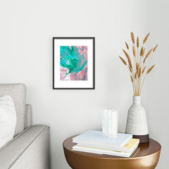 83 Oranges Another Worldly Metal Framed Art Print
