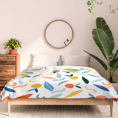 83 Oranges Art Is To Give Life A Shape Comforter